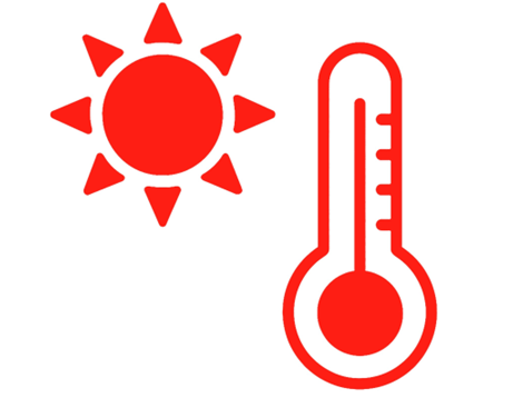 夏　暑い　酷暑