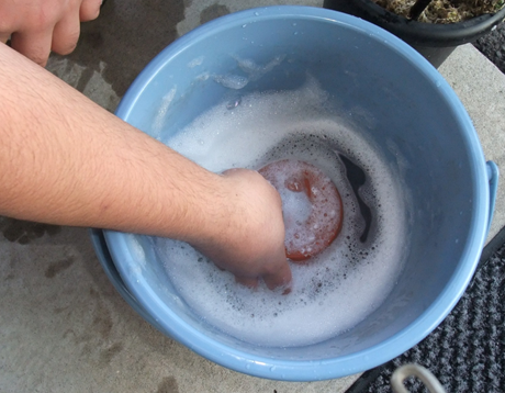 植木鉢　プランター　お手入れ