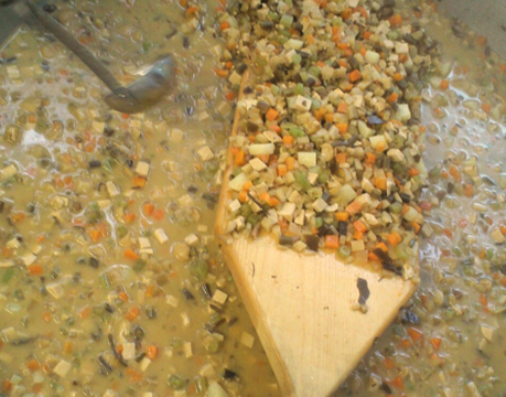 けの汁　きゃの汁　小正月