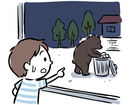 アーバンベア　クマ　街に出没するクマ